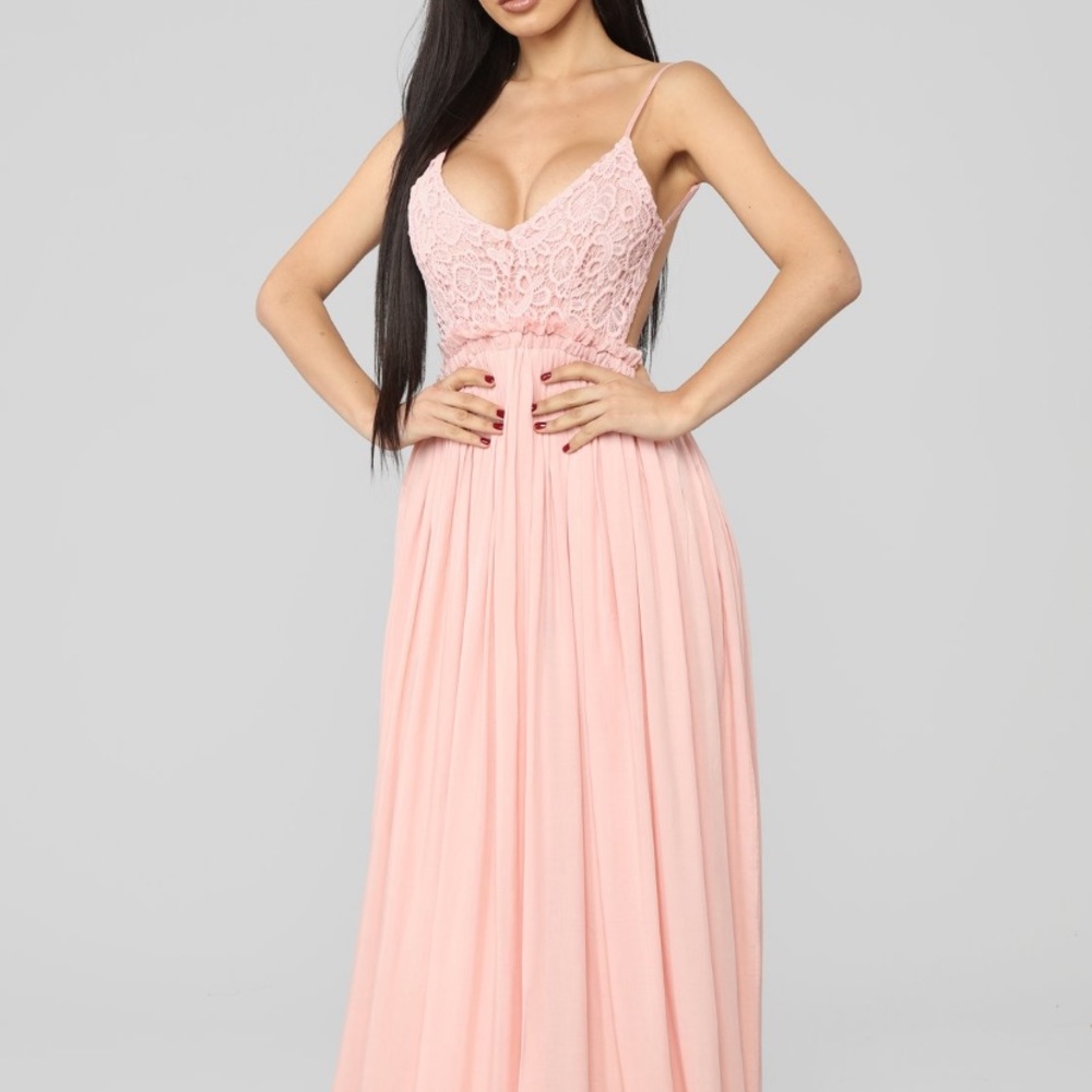 Back less dress